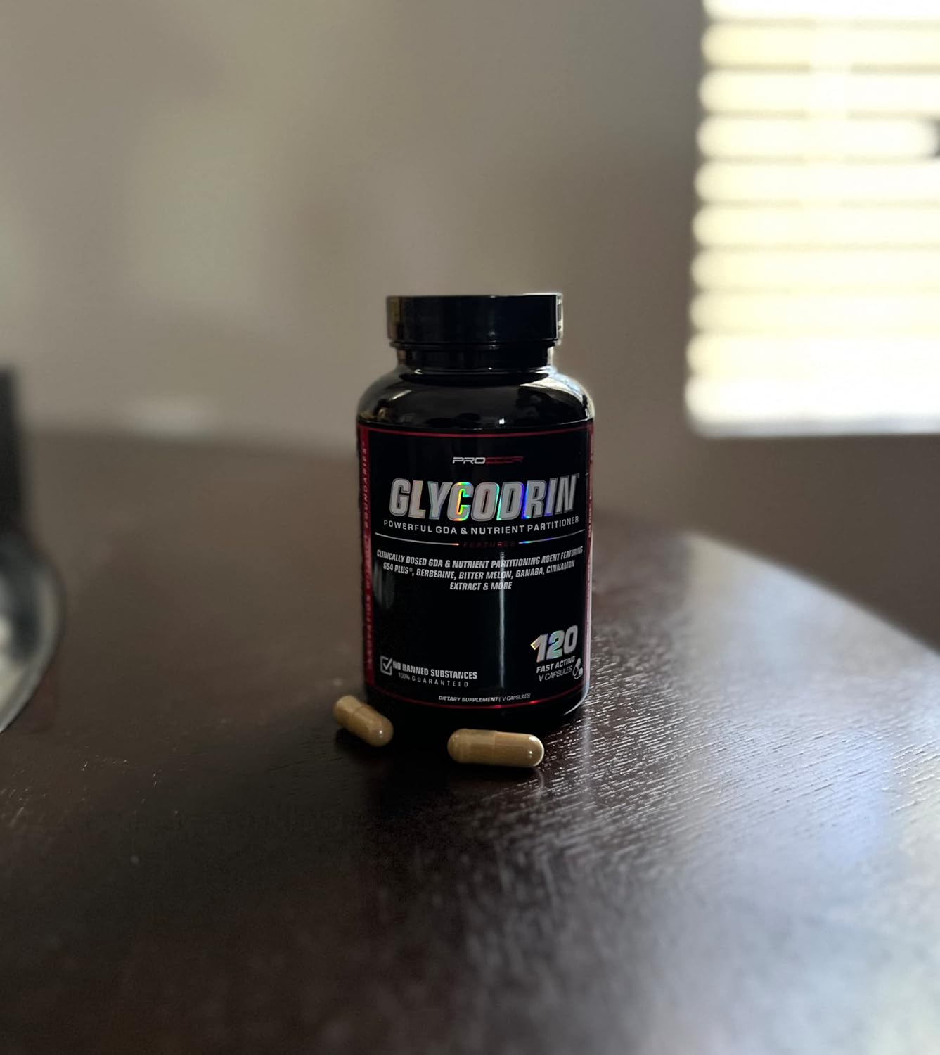 GLYCODRIN - GDA con Berberina, Canela, Banaba y GS4 Plus - 120 Cápsulas Veganas