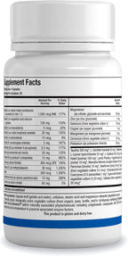 BIOTICS RESEARCH Bio Cardiozyme Forte, Multivitamínico cardíaco de amplio espectro, 120 cápsulas