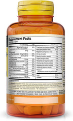 MASON NATURAL Vitrum 50+ Multivitamínico para Adultos, Sin Hierro, 180 Comprimidos