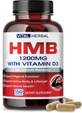 VITAL HERBAL Liposomal HMB con Vitamina D3 – Máxima Potencia – Apoya la Salud Muscular y el Cuerpo Activo