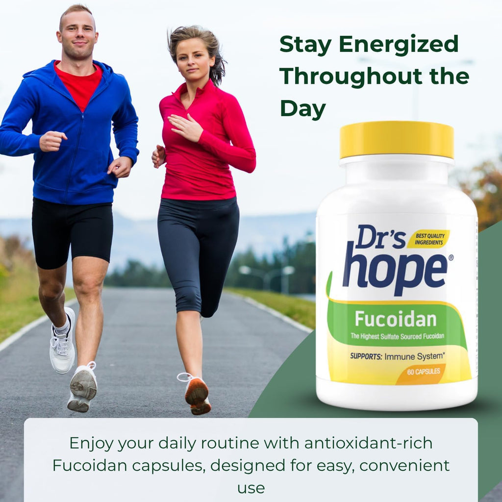 Fucoidán 65mg con Extracto de Alga Parda – 60 Cápsulas