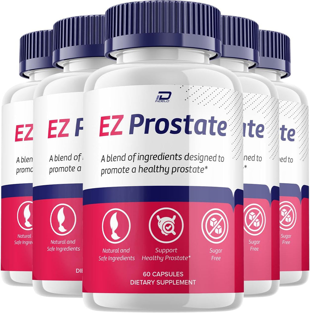 EZ Prostate – Suplemento Avanzado para la Próstata (5 Pack, 300 Cápsulas)