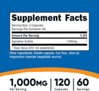 Nutricost Agmatine Sulfate 1000mg, 120 Cápsulas