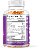 Vitaminas Prenatales en Gominolas con Ácido Fólico, Vitaminas A, C, D3, B12, B6 - 120 Gomitas