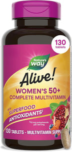 Nature's Way Alive! Multivitamínico Completo para Mujeres 50+