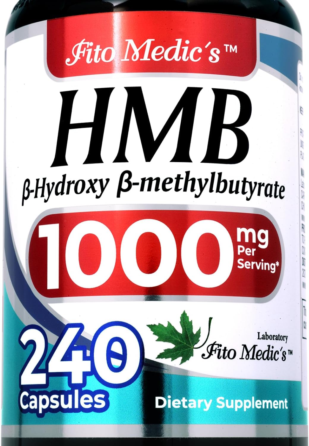 FITO MEDIC'S Lab HMB Free Acid 1000 mg - 240 Cápsulas