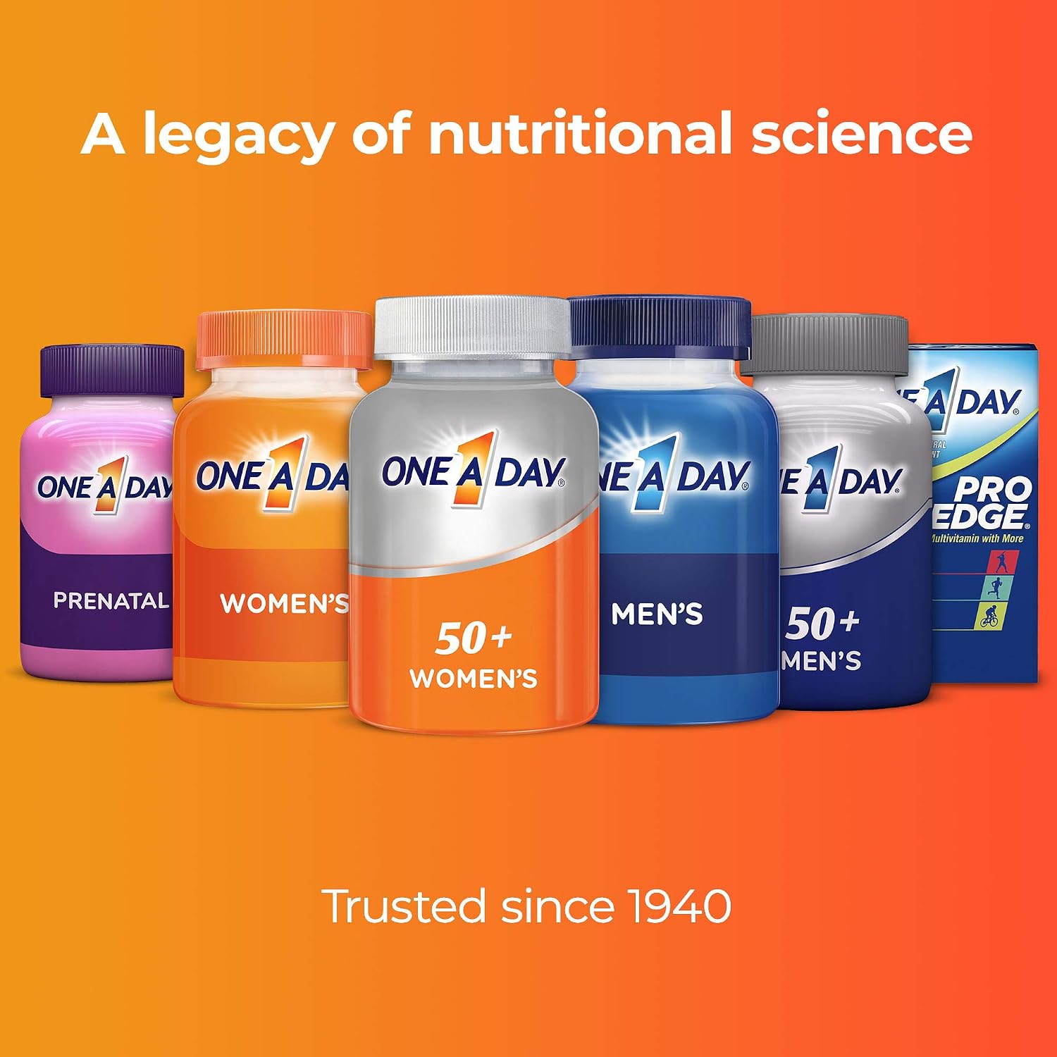 One A Day Mujeres 50+ Multivitamínico, 175 comprimidos