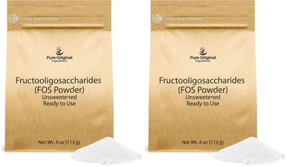 Pure Original Ingredients Fructooligosacáridos en Polvo, 113 g (4 oz), Sin Aditivos – Image 4