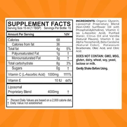 PURALITY HEALTH Vitamina C Líquida 1000mg por Dosis, Absorción Liposomal Mejorada, No GMO, Sin Gluten, Vegano, 15 Días – Image 4
