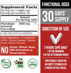 LABO Nutrition NeuroREGAIN - Plasmalógeno de Vieira para la Función Cognitiva (3 uds)