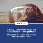 Solarmeter Model 6.4 Digital UVB Meter – Handheld Radiometer for Measuring UVB Radiation (280-320 nm)