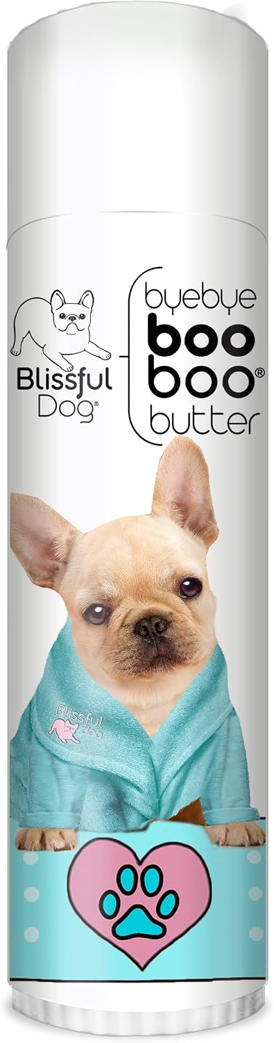 The Blissful Dog .50 oz Tube French Bulldog – Manteca de karité : Hidrata y regenera la piel. – Image 1