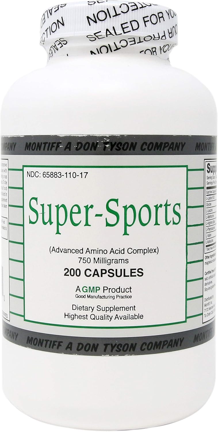 Super Sports 750 mg 200 Cápsulas