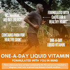 Tropical Oasis Mega Plus - Liquid Multivitamin and Mineral with CoQ10, Grape Seed Extract, and Organic Aloe Vera - 946 ml (32 oz)