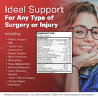 HealFast Pre-Op Suplemento para Recuperación Quirúrgica y Lesiones