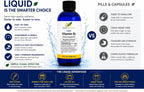 Líquido de Vitamina B5 (Ácido Pantoténico) – 192 Dosis – Alta Absorción – Vegano, Sin Alcohol, Sin OGM – 236 ml