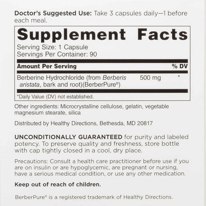DOCTORS' PREFERRED Berberina Clinical Grade – Desarrollado por el Dr. Julian Whitaker – Image 3