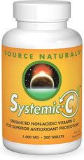 Source Naturals Systemic C, 1000 mg - 200 Tabletas