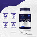 rize labs Neuro Tonix Cápsulas para Memoria y Concentración, Fórmula Avanzada Apoya la Concentración, Despeja la Niebla Mental - Paquete de 5 (300 Cápsulas)