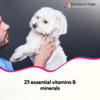 Breeder's Edge Breed to Wean – Multivitamínico prenatal y postnatal para perros y gatos (400 comprimidos)