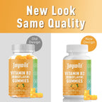 Vitamina B2 Gomitas 400mg – Riboflavina para Energía y Sistema Nervioso – 60 Gomitas Veganas