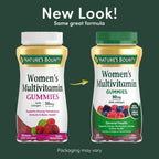 Nature's Bounty Multivitamínico para Mujeres en Gominolas, Sabor Frutos Rojos y Frambuesa, 90 Gominolas