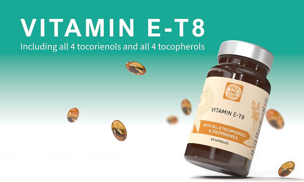 Procapsin Vitamina E Completa con 8 Tocoferoles y Tocotrienoles - 60 Cápsulas