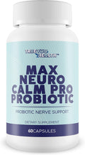 Max Neuro Calm Pro Probiotic - 40 mil millones UFC Apoyo Nervioso