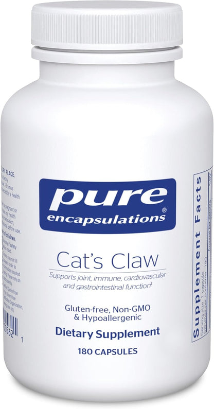 Pure Encapsulations Uña de Gato | Suplemento para articulaciones, sistema inmunitario y salud digestiva | 90 Cápsulas – Image 8