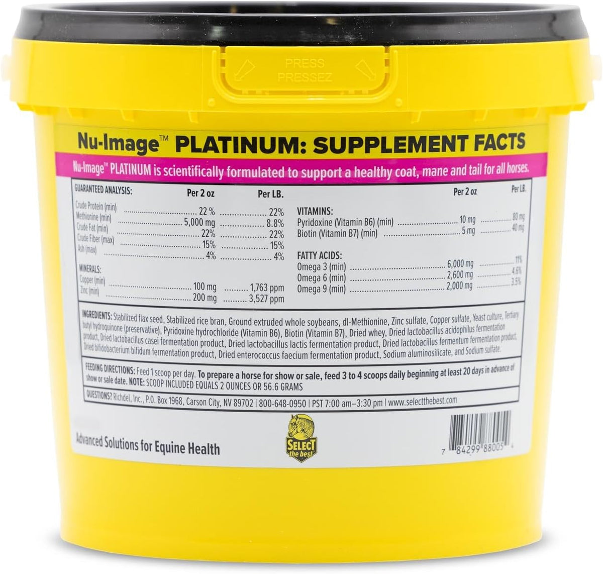 Select the Best Platinum Nu-Image 5LB - – Flexibilidad articular: La glucosamina y el sulfato de condroitina son – Image 2