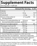 Carlson Solar D Gems - Vitamina D3 y Omega-3, 6000 IU (150 mcg) de D3 + 115 mg de EPA y DHA, 360 perlas blandas de sabor limón