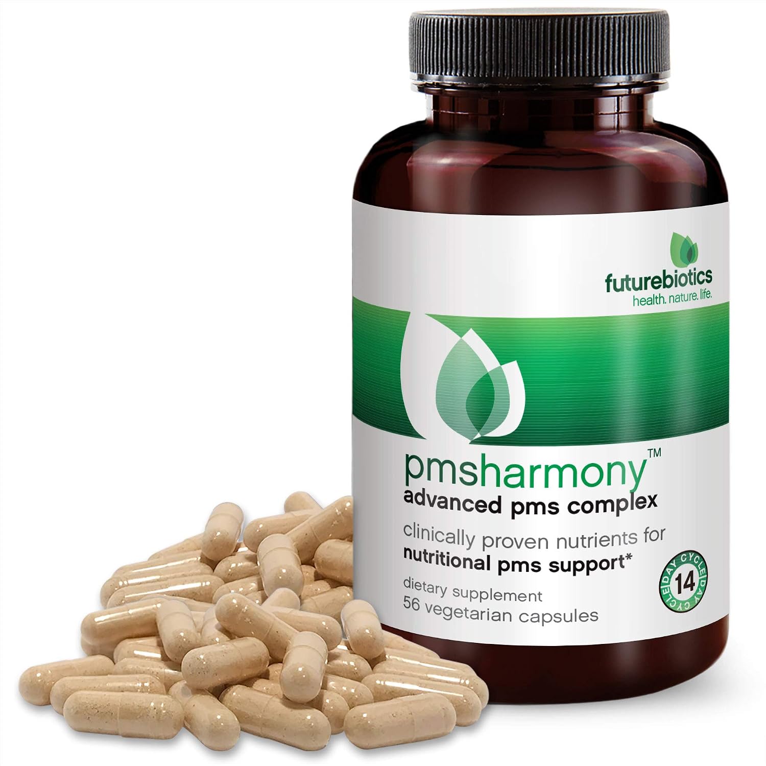Futurebiotics Pmsharmony - Hormone Balance Vegetarian Capsules, 56 Capsules