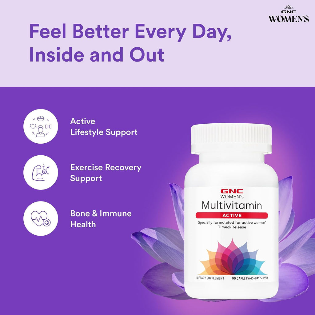 GNC Women's Active Multivitamin - 90 Cápsulas