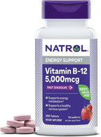 Natrol Vitamin B12 5000 mcg Fast Dissolve Tablets, 100 Count