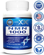 Genex Formulas NMN 1000mg - 120 Cápsulas