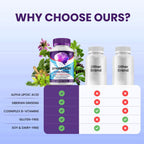 SynapticXR Brain Supplement Capsules – Fórmula Máxima Potencia Natural (60 Cápsulas)