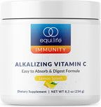 Equilife Alkalizing Vitamin C Supplement, Lemon Splash, 30 Servings | 2500 mg por ración