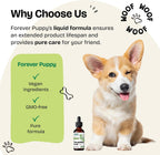 Forever Puppy Gotas de Diente de León para Perros, 2 oz (59 ml)