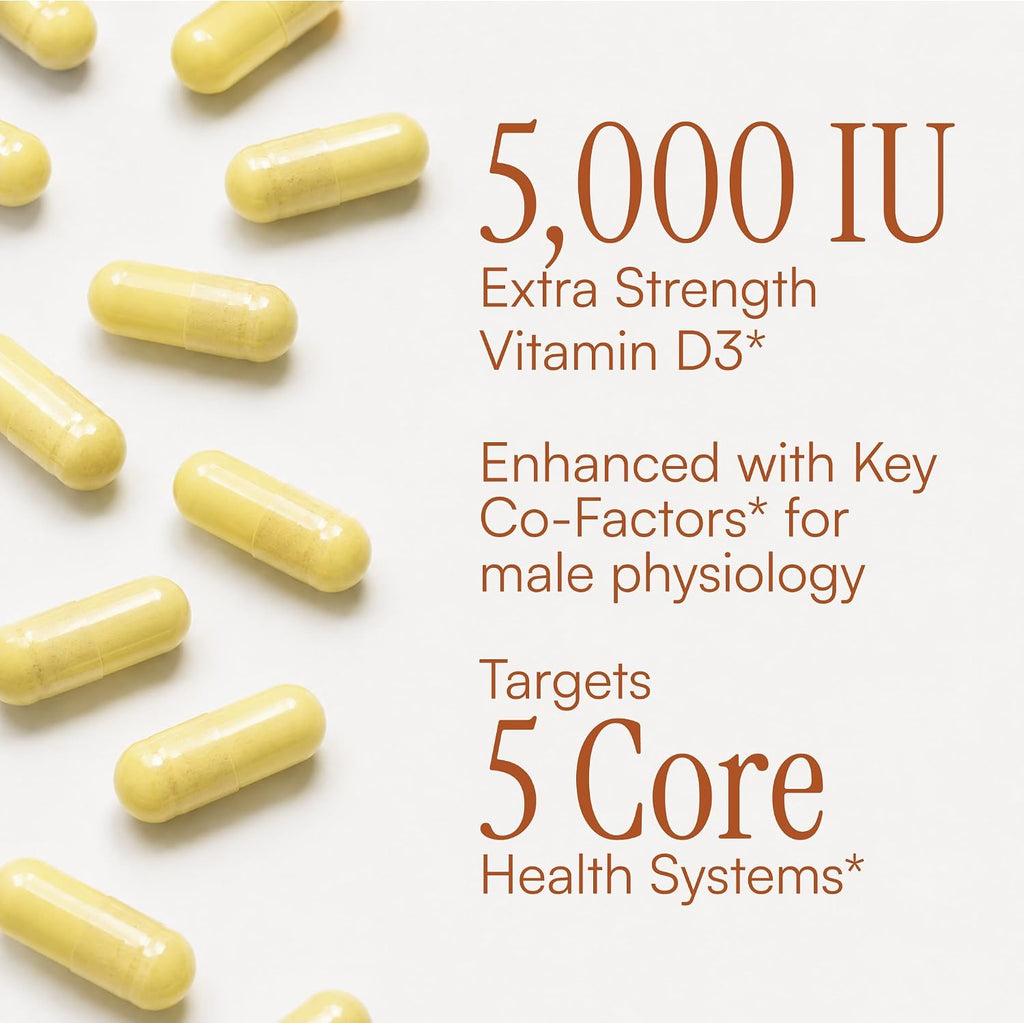 Purity Products Advanced Vitamin D Men's Formula - 60 Cápsulas Vegetarianas