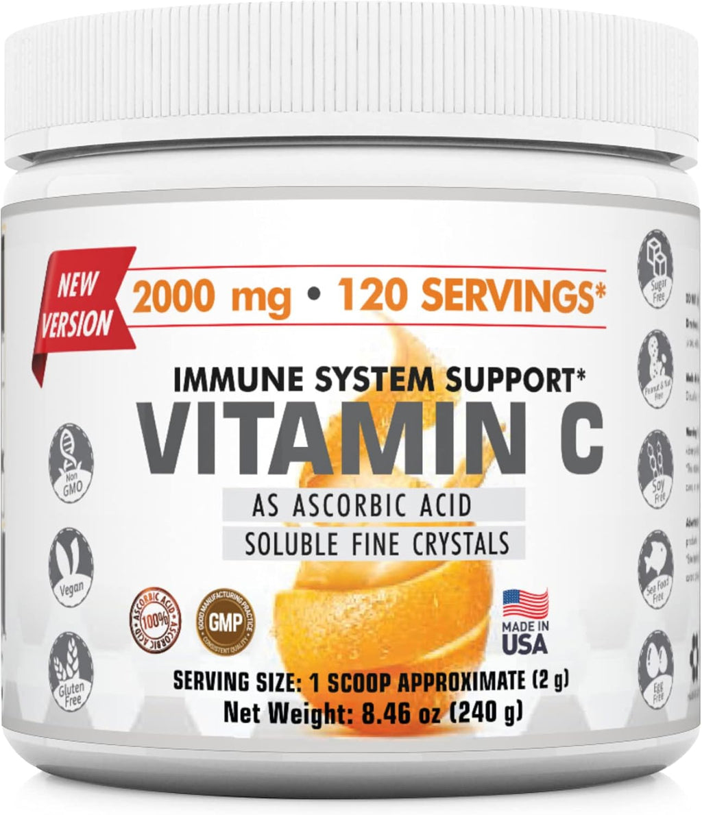 Vitamina C en Polvo 2000 mg - Immune & Genetics Protocols LLC