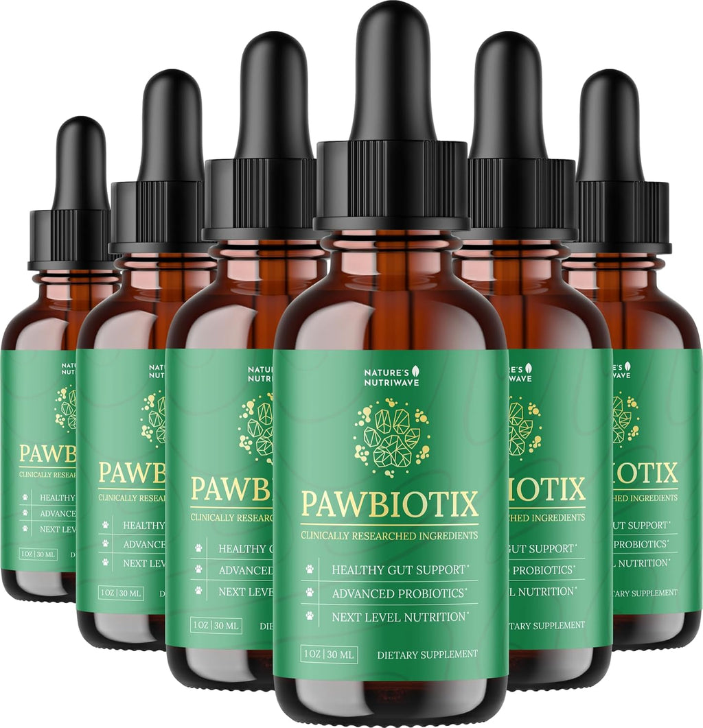Pawbiotix Probióticos Líquidos para Perros – 1 oz (Suministro para 3 Meses) – Sabor Beacon – Fórmula Original