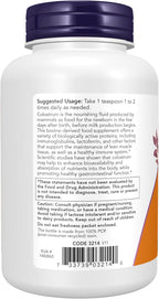 NOW Foods Colostrum Powder, 85 g (3 oz)