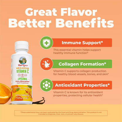 MaryRuth's Vitamina C Liposomal Líquida - – Aumenta la absorción de hierro. – Image 4