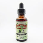 Holly Hill Health Foods - Vitamina B12 1000 mcg de Rápida Absorción - Spray de Frambuesa - 59 ml (2 oz)