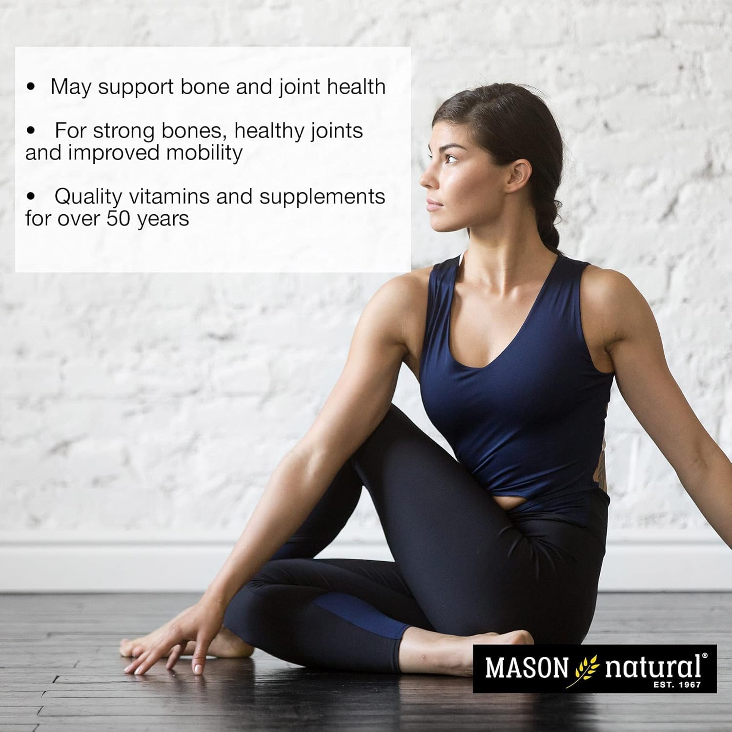 Mason Natural Vitamina D3 250 mcg (10000 IU) - 60 Cápsulas Blandas