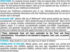 XYMOGEN ImmunotiX 500 - 500 mg Wellmune Beta-Glucan for Daily Immune Support - 60 Vegetarian Capsules