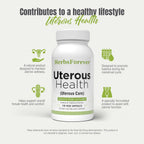 Herbsforever Uterous Health/Uterous Care – Concentrated Herbal Extract for Uterine Support, 120 Vegetable Capsules of 800 mg