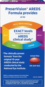 PreserVision AREDS Eye Vitamins, 120 Softgels