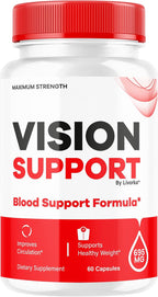 Vision Support - Suplemento para la Visión, Cápsulas Naturales, 60 unidades