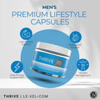 Le-Vel Thrive M Cápsulas Premium para Hombres - 60 Servicios